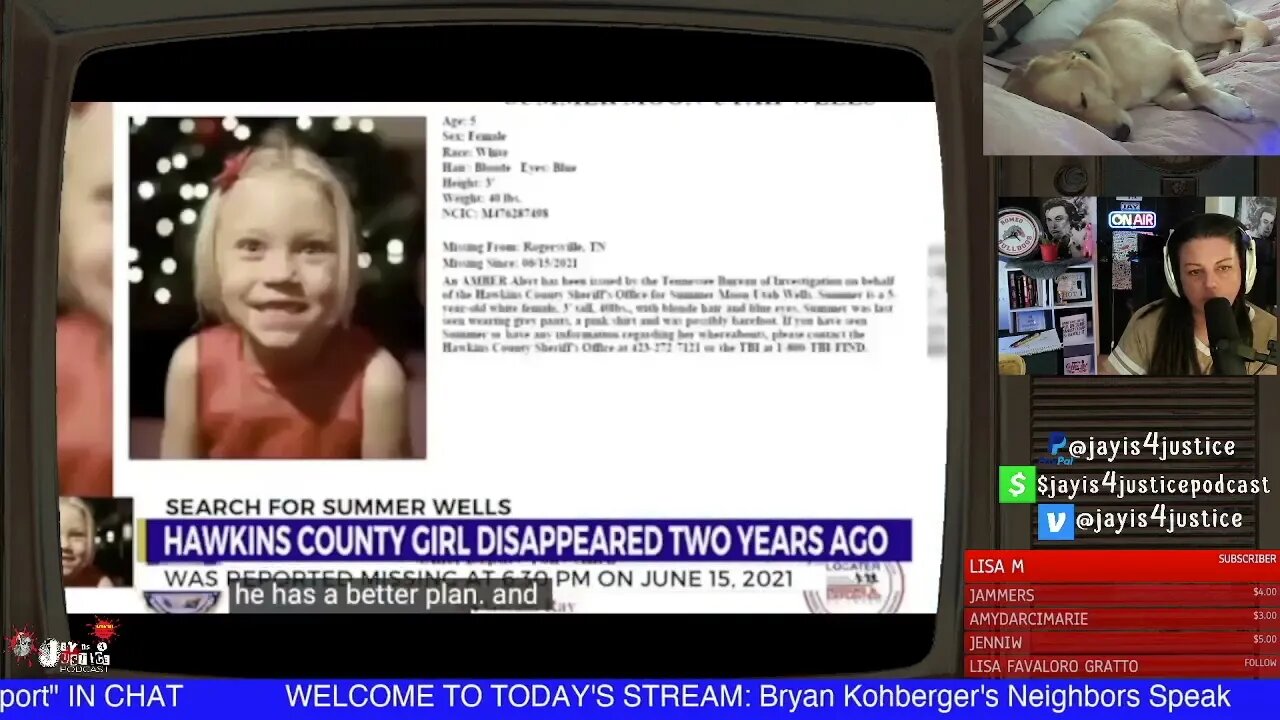 Summer Wells Father Don Interviews On Anniversary Of Summer Wells Disappearance 