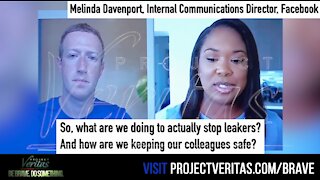 Project Veritas obtains new insider tape from Facebook´s CEO Mark Zuckerberg