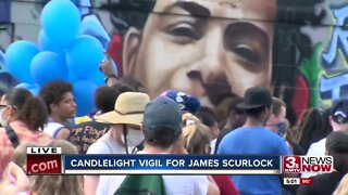 Vigil held for James Scurlock in North Omaha