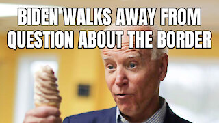 Biden Walks Away From Question About The Border