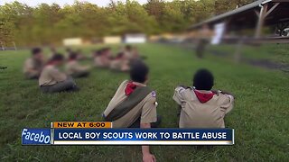 Local Boy Scouts work to battle abuse