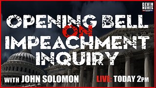 Opening Bell on Impeachment Inquiry with John Solomon