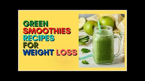 Green Smoothies Recipes - Green Smoothies For Weight Loss - #Shorts