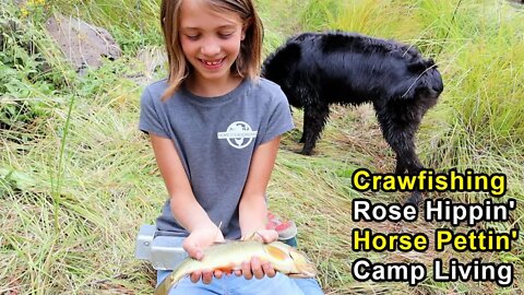 Crawfishing, Rose Hippin', Horse Pettin' & Camp Living!