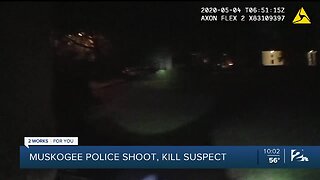 Muskogee body cam video of officer-involved shooting