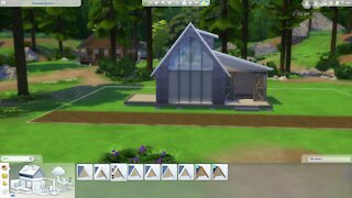 THE SIMS 4: SPEED BUILD CABIN IN THE WOODS
