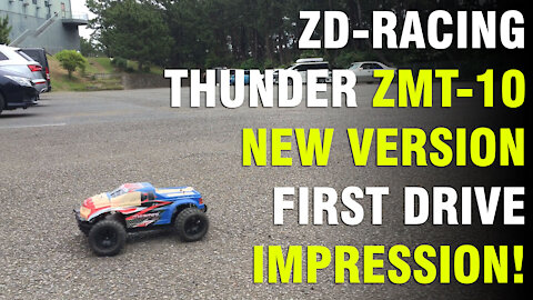 ZD-Racing Thunder ZMT-10 (10427-S, 9106S) New Version First Drive Impression! 3S Lipo