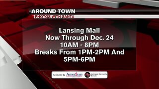 Around Town - Christmas pictures with Santa - 12/23/19