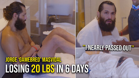 Jorge Masvidal Nearly Passes Out Losing 20lbs In 6 Days For UFC Fight Island