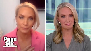 Dana Perino reacts to crying during Fox News domestic violence interview