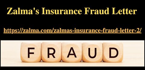 Zalma's Insurance Fraud Letter - September 1, 2021