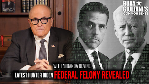 Latest Hunter Biden Federal Felony Revealed In LAPTOP FROM HELL | Guest Miranda Devine | Ep. 126