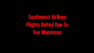 Southwest Airlines Flights Halted Due To Vax Mandates 10-10-2021