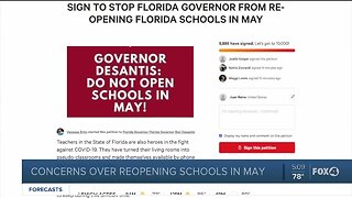 Concerns over reopening Florida schools in May