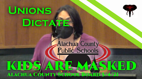 Alachua Teacher's Union - 5/4/21 - We have an MOU to mask the kids