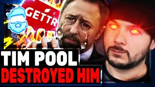 Tim Pool Just DESTROYED The CEO Of Twitter Alternative GETTR Live On Air!
