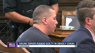 Drunk driver pleads guilty in crash that killed three