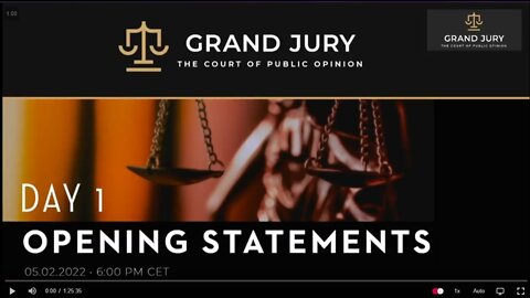 💥Grand Jury Day 1: Opening Statements - Dr. Reiner Fuellmich Nuremberg 2.0