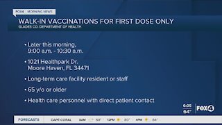 Glades County offers first dose vaccinations