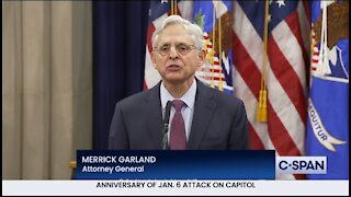 AG Garland: We Hold All Jan 6 Perpetrators Accountable