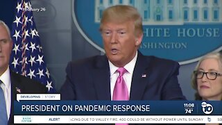 President on pandemic response