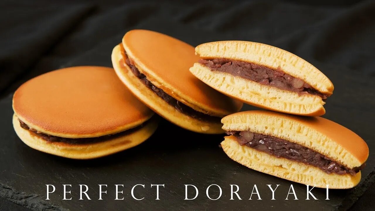 超完美銅鑼燒 日式和菓子 多啦A夢的誠實豆沙包 紅豆餡製作┃Perfect Dorayaki (Red Bean Pancake) Yummy ...