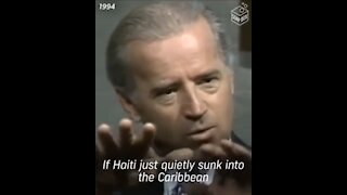 FLASHBACK: Biden Says If Haiti Sunk Into Caribbean It Wouldn't Matter