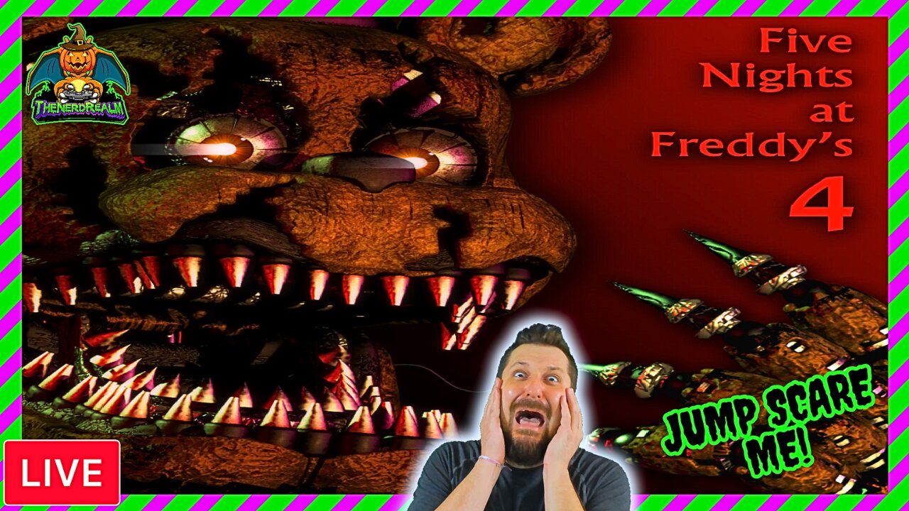 All Jumpscares in HD FNaF 1-7 