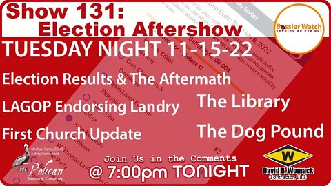 Show 131: Election Aftershow (Tues Night)