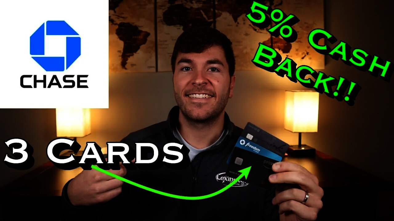 3 Chase 5 Cash Back Cards You NEED!!