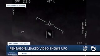 Pentagon: leaked video shows UFO