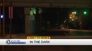 Cleveland bridge under lighting issues raise safety concerns