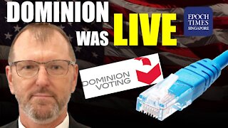 Dominion Voting Machines were LIVE during election