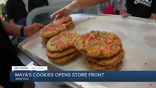 Maya's Cookies opens storefront after social media push
