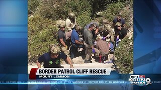 Border Patrol agents rescue 70-year-old man who fell off cliff