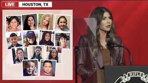 'Kristi Noem' "Democrats Using 'Uvalde' Texas School Shooting, For Politics & Gun Control"