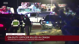 Commerce City officer killed in head-on collision on Highway 2 Friday evening, CSP says
