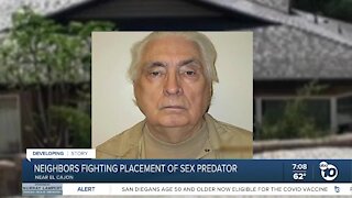 El Cajon residents fighting placement of sex predator