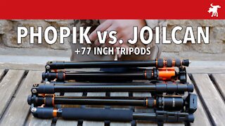 Phopik vs. Joilcan 77-inch tripod review