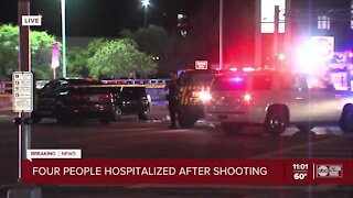 4 people taken to hospital after shooting in Clearwater, police say