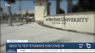 SDSU to test students for COVID-19