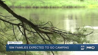 Millions expected to go camping this weekend