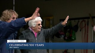 West Seneca woman celebrates her 100th birthday