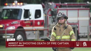Arrest made in shooting death of fire captain