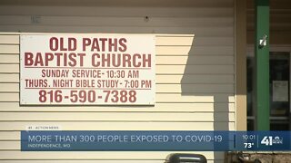 Health officials say 30 test positive after exposure at Independence church