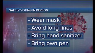 Voting safely during a pandemic