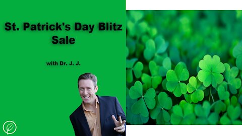 St. Patrick's Day Blitz Sale on some great USDA Organic Products