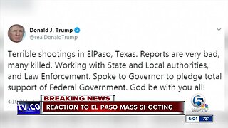Reaction to El Paso shooting