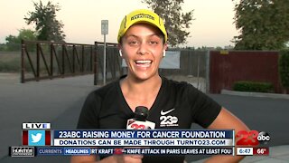 Jessica Harrington runs for the Kern County Cancer Foundation