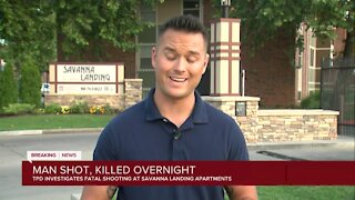 Tulsa police investigating deadly shooting at Savanna Landing Apartments